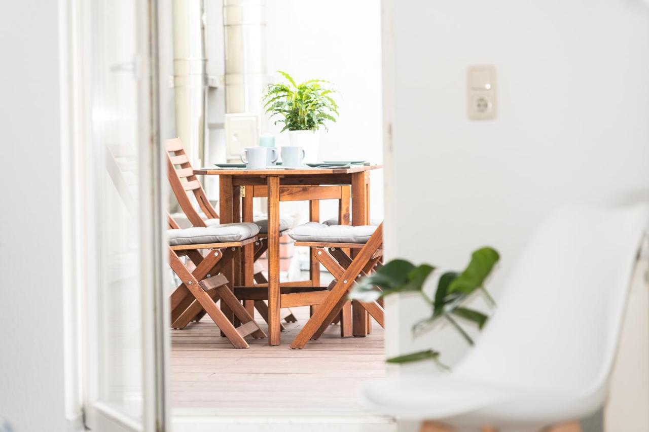 Ko-Living - Haendel Suite - Altstadt Mit Kueche, Smart Tv & Dachterrasse Halle  외부 사진